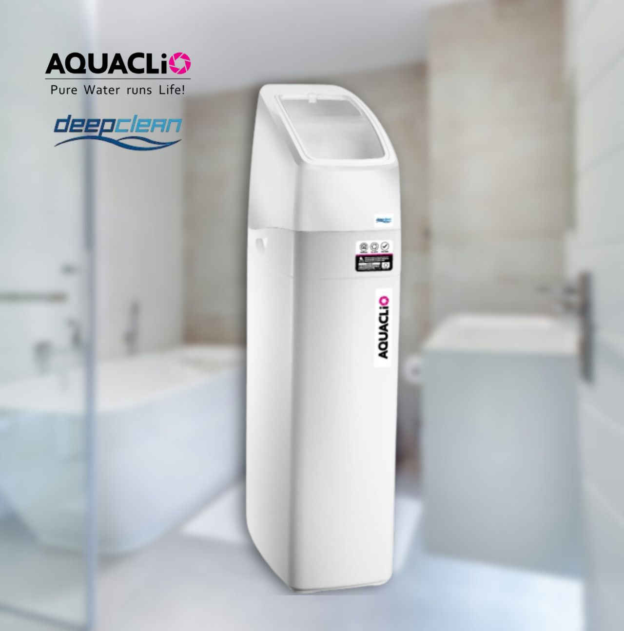家用軟水系統 / 去除水垢設備 / 石灰質過濾器 AQUACLiO DCS-350R / 晶鑽型軟水機 / DCC深度清洗技術 節能軟水設備 / 乾式鹽箱設計 / 旋蓋式軟水機 歐洲製造軟水系統 / 軟水器推薦 / 節省耗水耗鹽 居家水質改善 / 軟水機升級 / 水垢問題解決方案
