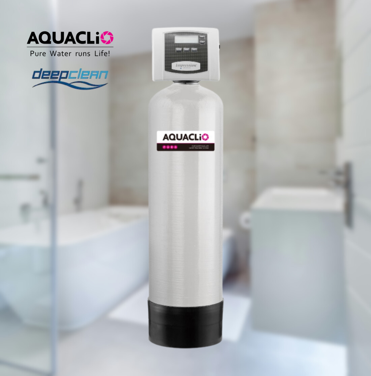 中央降氯淨水系統 / 家用除氯設備 / 去除水中餘氯 AQUACLiO DCF-350G / 晶鑽型淨水機 / DCC深度清洗技術 NSF認證活性碳濾心 / 頂級椰殼活性碳 / 優先供水設計 除氯淨水系統推薦 / 反洗不斷水淨水機 / 水質安全提升