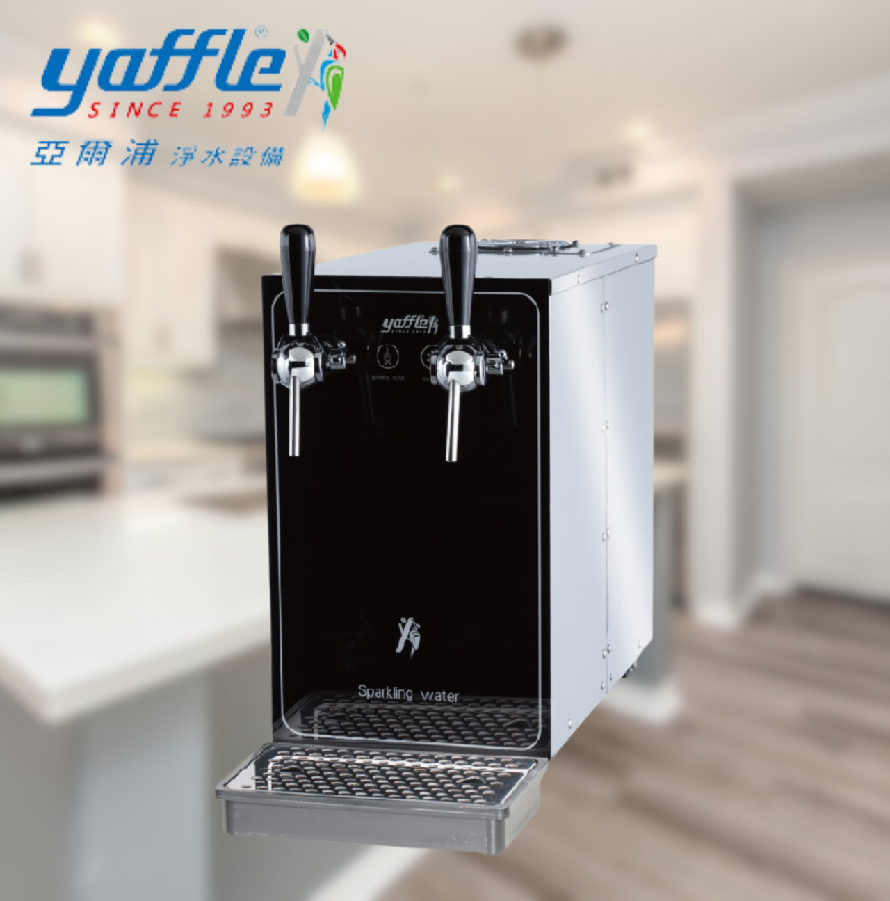 商用氣泡水機  檯面型氣泡水機  餐飲氣泡水設備  飯店氣泡水機  飲料店氣泡水機  氣泡水主機  雙拉把氣泡水機  商用淨水氣泡機  節省瓶裝水成本  氣泡水調飲設備