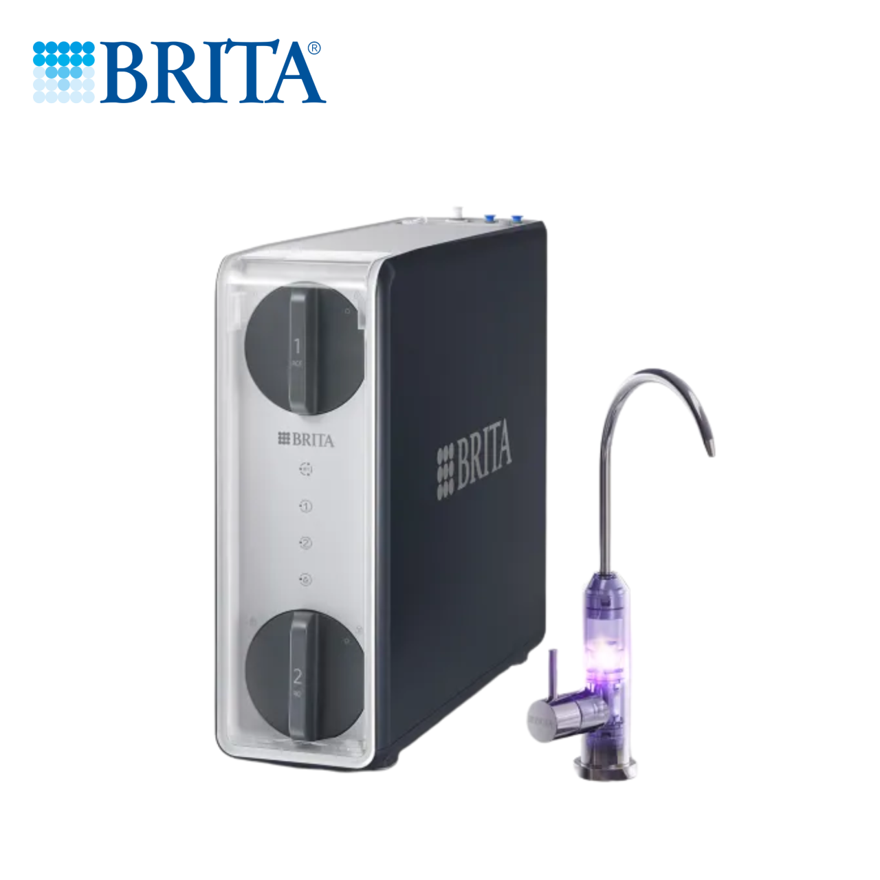 BRITA 淨水器  醫護級 UVC 龍頭  雙芯五重過濾  超濾淨水系統  1000 加侖淨水機  家用商用淨水設備  UVC 殺菌龍頭  高流量淨水系統  無菌淨水龍頭  廚下型淨水系統