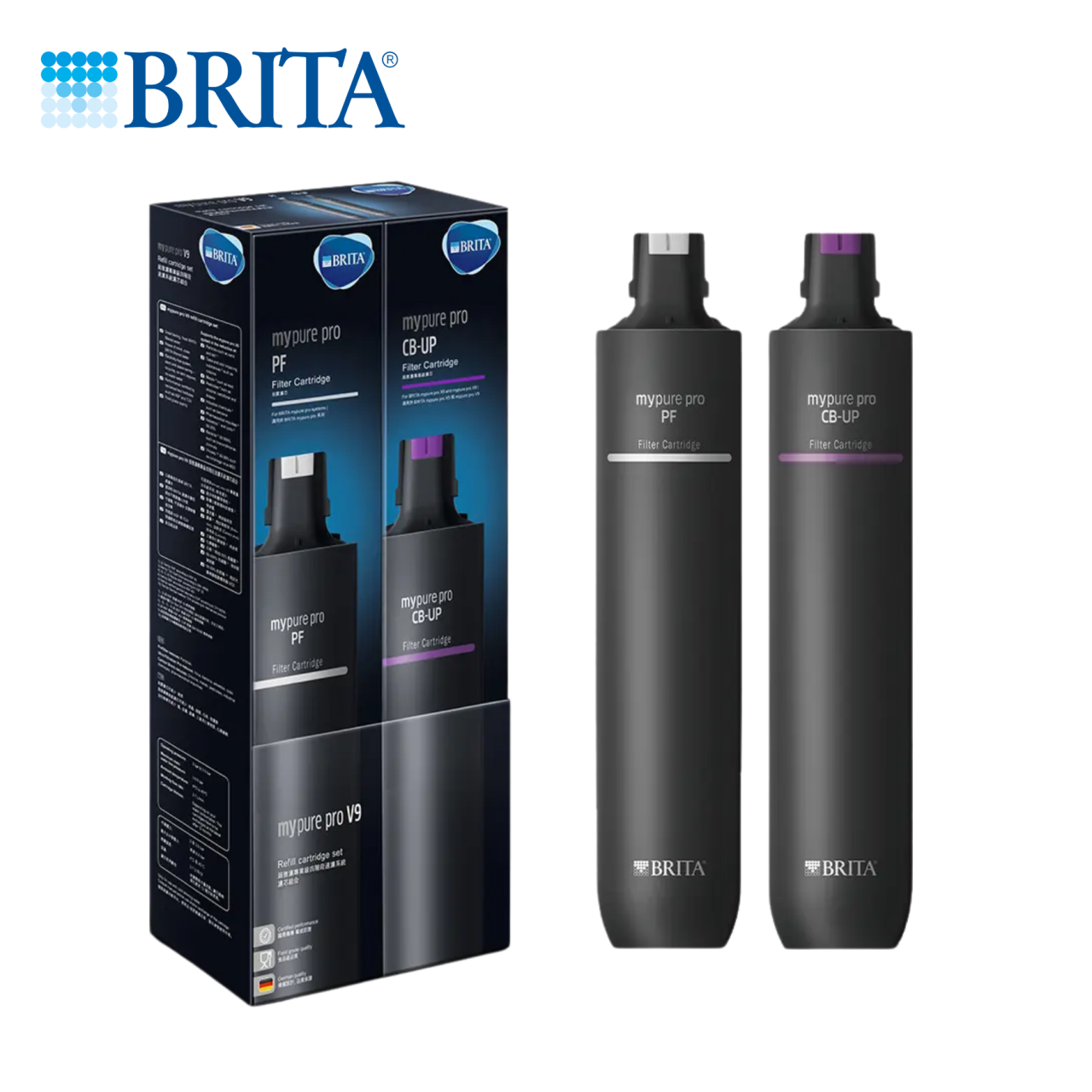 BRITA mypure pro V9 濾芯組