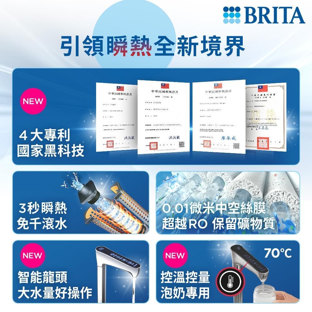 BRITA mypure pro X9  櫥下瞬熱淨水機  雙溫淨水組推薦  3秒瞬熱飲水機  德國中空絲膜淨水器  NSF 42/53/401認證淨水器  UVC紫外線殺菌淨水  省電瞬熱飲水設備  70度泡奶專用淨水機  病毒細菌過濾淨水系統