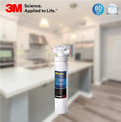 3M SQC軟水系統、無鈉離子交換樹脂、前置軟水器、水垢防止、石灰質降低、家庭軟水設備、軟化水質系統、4公升每分鐘流速、廚房軟水系統、家電保護軟水器