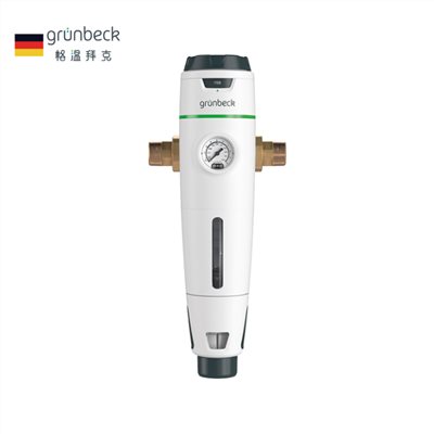 Grünbeck pureliQ RD  手動反沖洗前置過濾器  家用前置濾水器推薦  不鏽鋼濾網過濾器  100微米泥沙過濾  德國原裝進口過濾系統  前置濾水器耐用設計  壓力表減壓閥前置濾器  節省維護成本濾水設備  Vortex手動高壓反洗