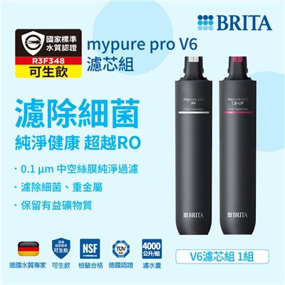 BRITA mypure pro V6 濾芯組